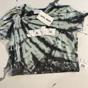 Special edition Justin Bieber tie dye crop top